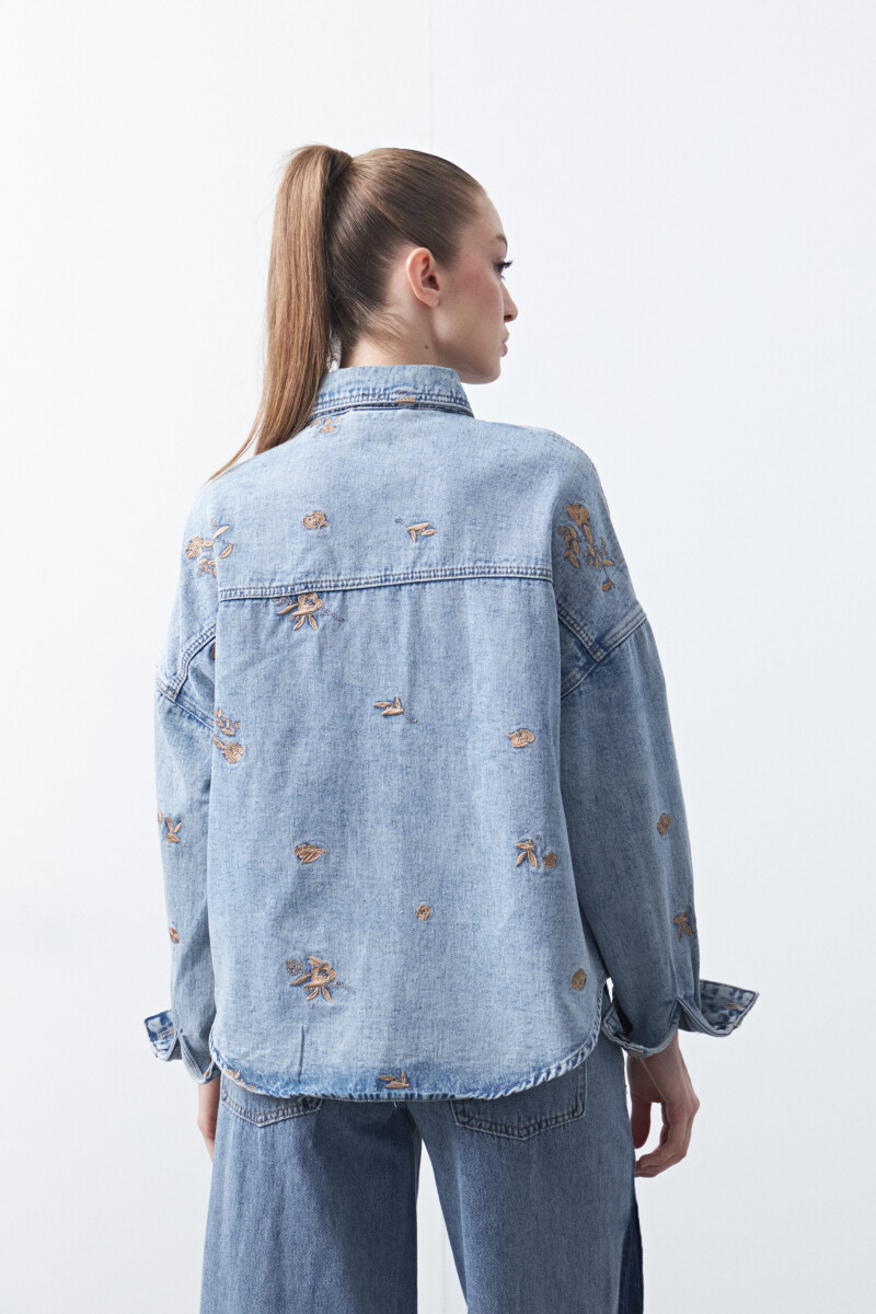 SOBRECAMISA ALONDRA Azul