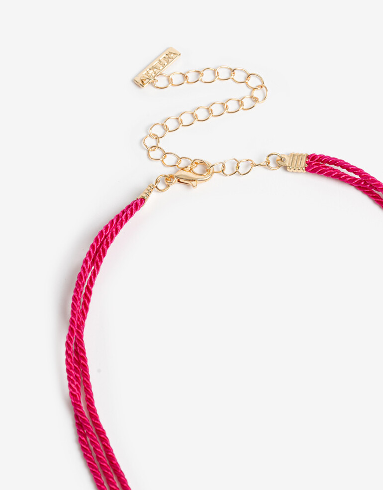 Collares Cortos Canutillos Collar Corto Beads Color - Combinacion Multicolor