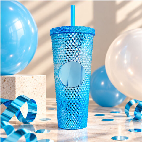 Vaso Viral Celeste
