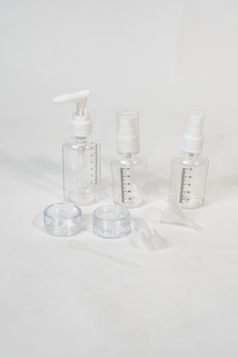 Set De Viaje 5 Piezas, 125ml - Color Unico 