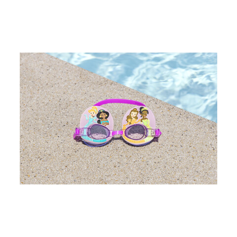 Lentes Natación Bestway Con Forma +3 Años Princesas Disney