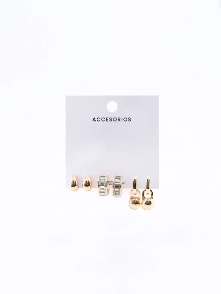 CARAVANAS GOLD SET X 3 DORADO