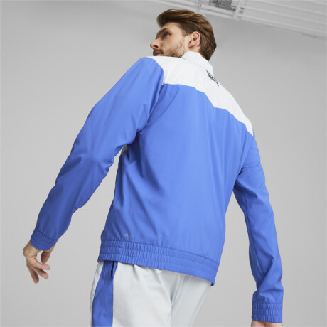 Puma Fit Herit.Woven 1/2 Zip 52310692 Azul/bco.