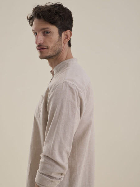 SHIRT LOGAN 5.0 BEIGE