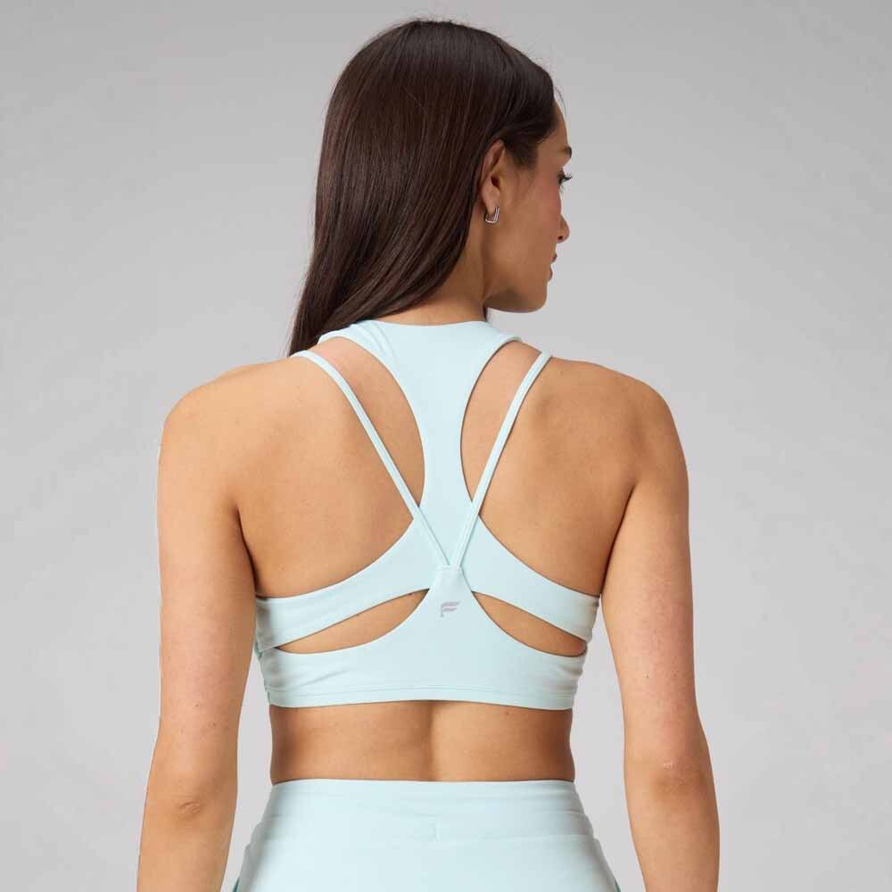 Bra Heatherflex Principal Low Impact Bra Mujer Aqua Aura Heather/aqua Aura