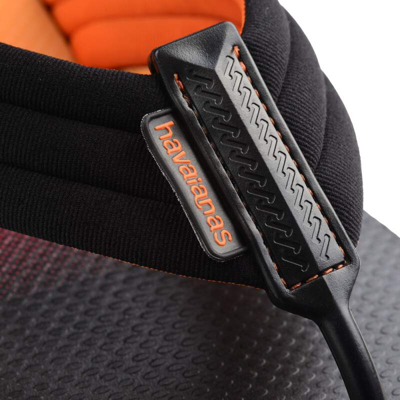 Sandalias Havaianas Urban Print Hombre Negro