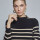 Sweater rayas negro