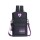 Mochila Matera Trendy Llavero Y Correa Desmontable NEGRO