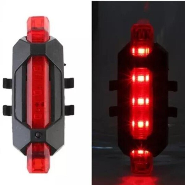 Kit Luces Led Delantera Y Trasera Bicicleta Recargable Usb Color Negro Imback Kit Luces Led Delantera Y Trasera Bicicleta Recargable Usb Color Negro Imback