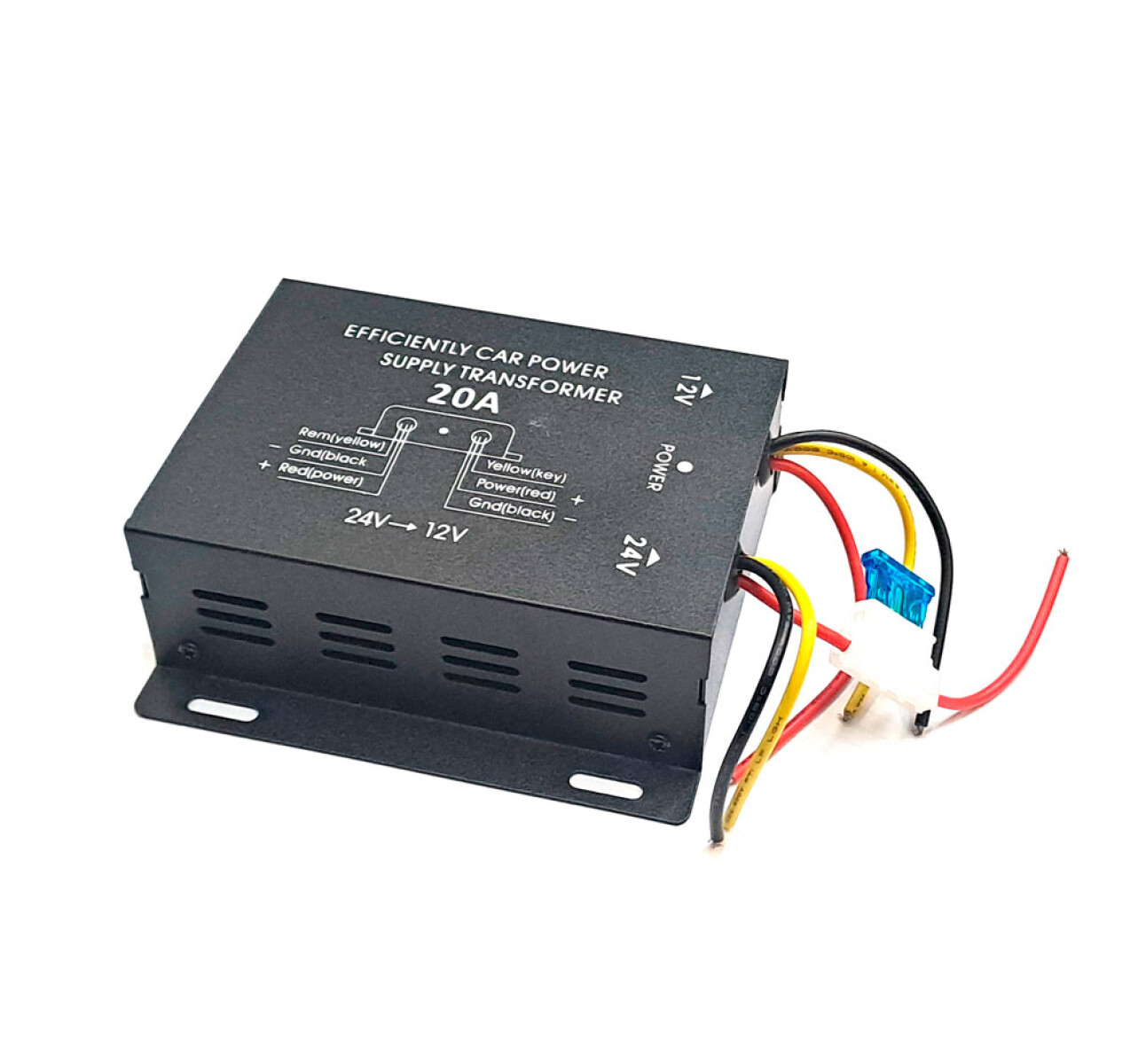 RELAY - CONVERTIDOR DE 24 A 12V 20AMP DUNCAN 
