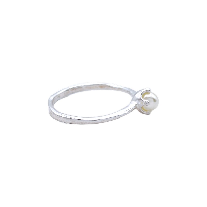 Anillo Solitario-Plata 925-Perla-AN3353 conperla