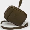 Mini Bag Haze En Cuero Graneado Verde