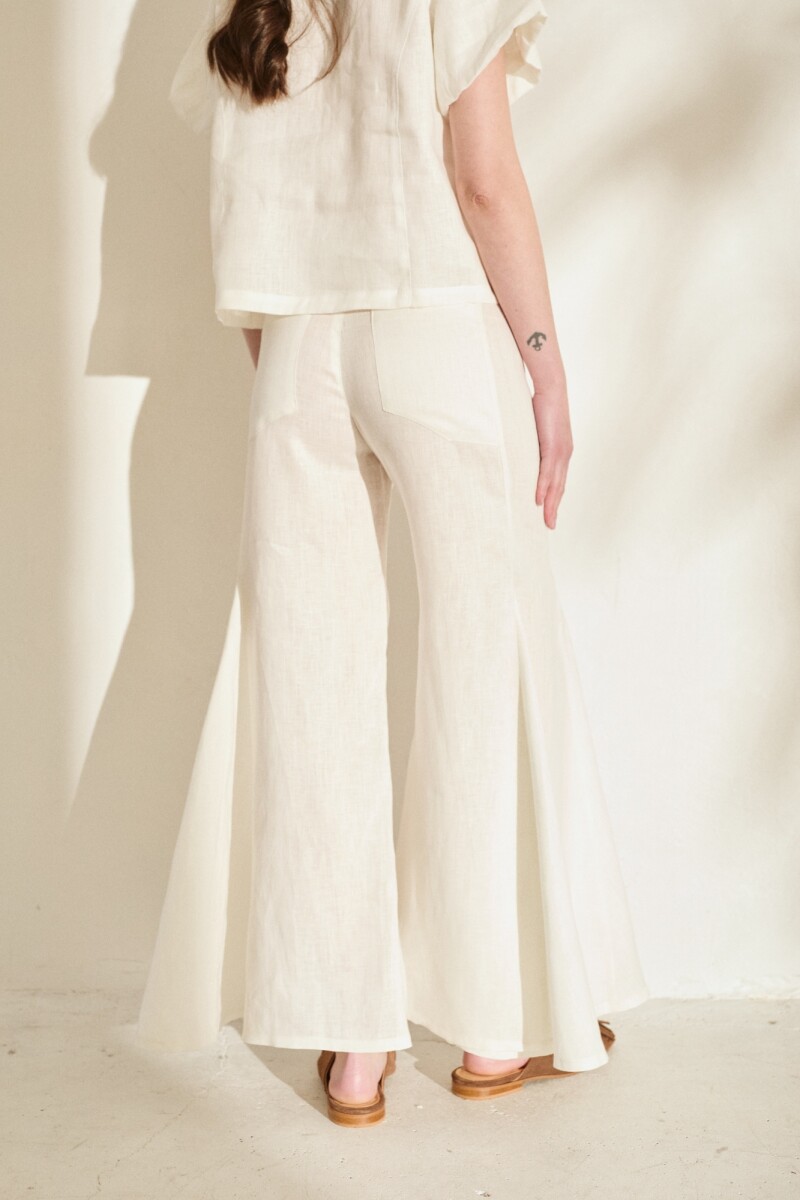 PRE VENTA PANTALON OLEAJE Manteca