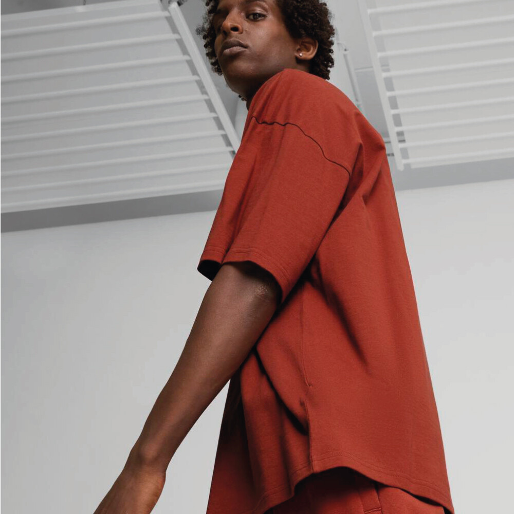 Polo Puma Better Classic Oversized Tee Unisex Mars Red