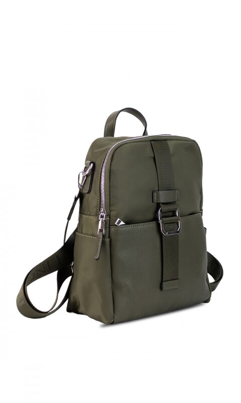 MOCHILA AMBI VERDE MILITAR