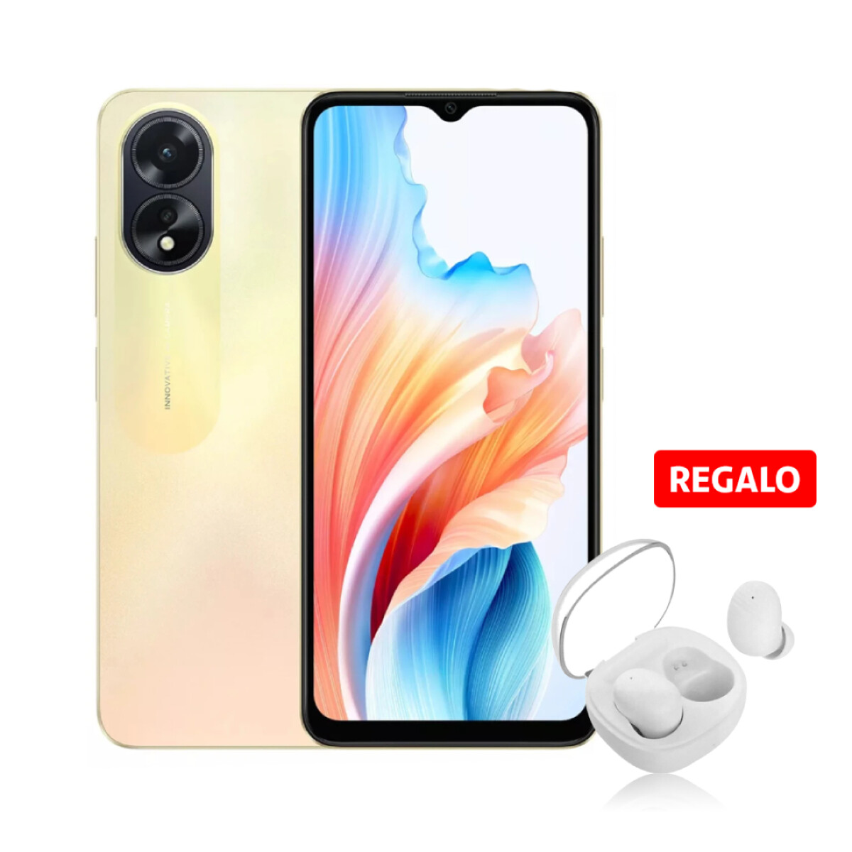 Celular OPPO A38 4GB 128GB - Gold 