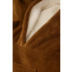 Buzo Manta Con Capucha Polar y Corderito unisex Marrón