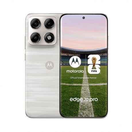 MOTO EDGE 70 PRO 5G DS 12/512GB MOTOROLA Edge 70 Pro 5G 6,78' 512GB 12GB RAM Cámara 50Mpx - Lily White