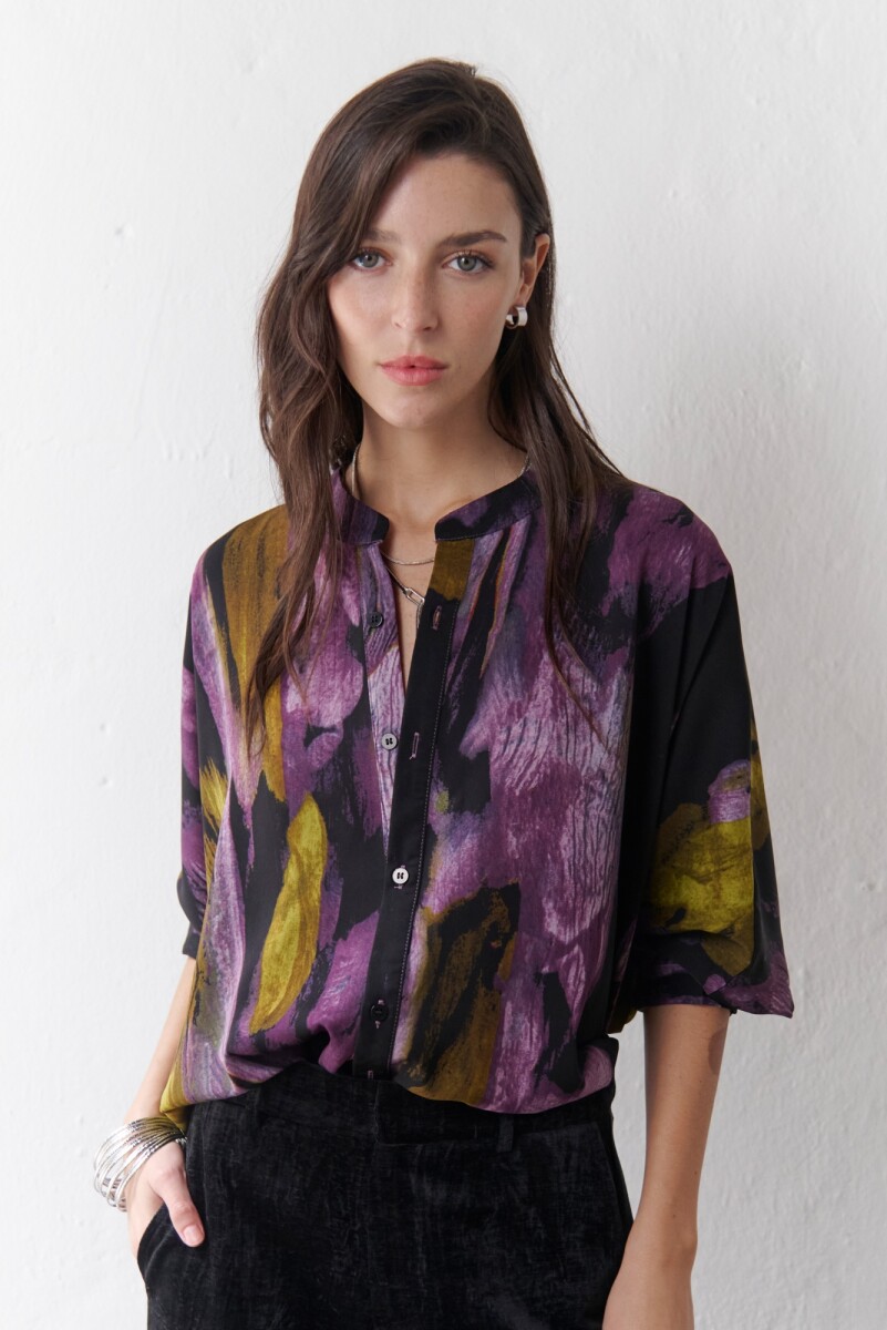 CAMISA MADISON MORA - MORADO 