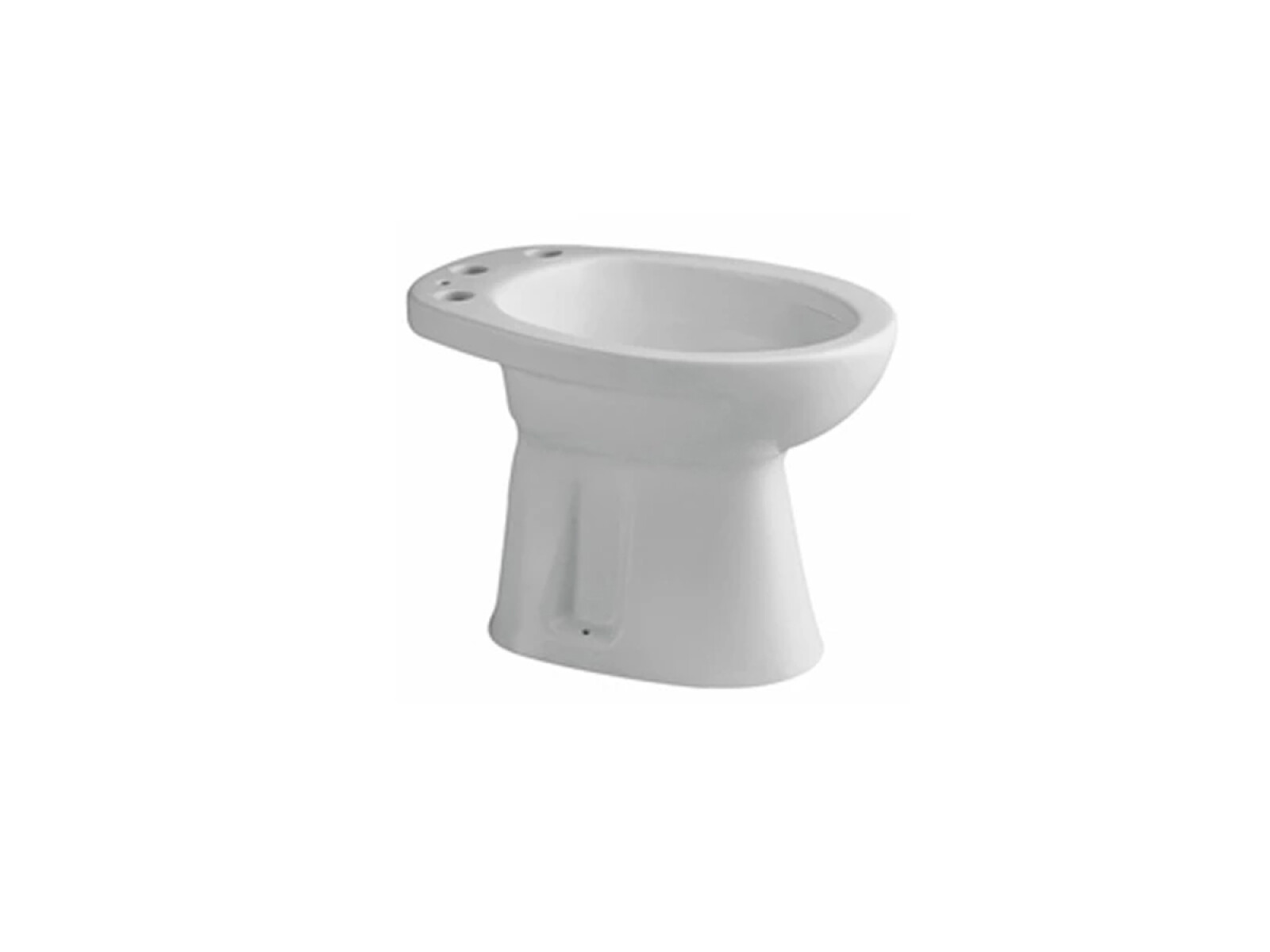 Sanitario Bidet Andina Blanco Brillo Para Baño Loza 