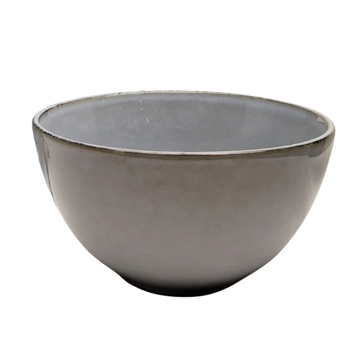BOWL CERAMICA D15x9CM GLAZE CELESTE 