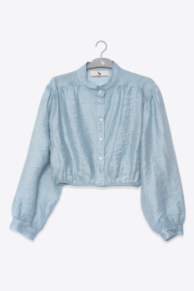 ABBY SHIRT Aqua