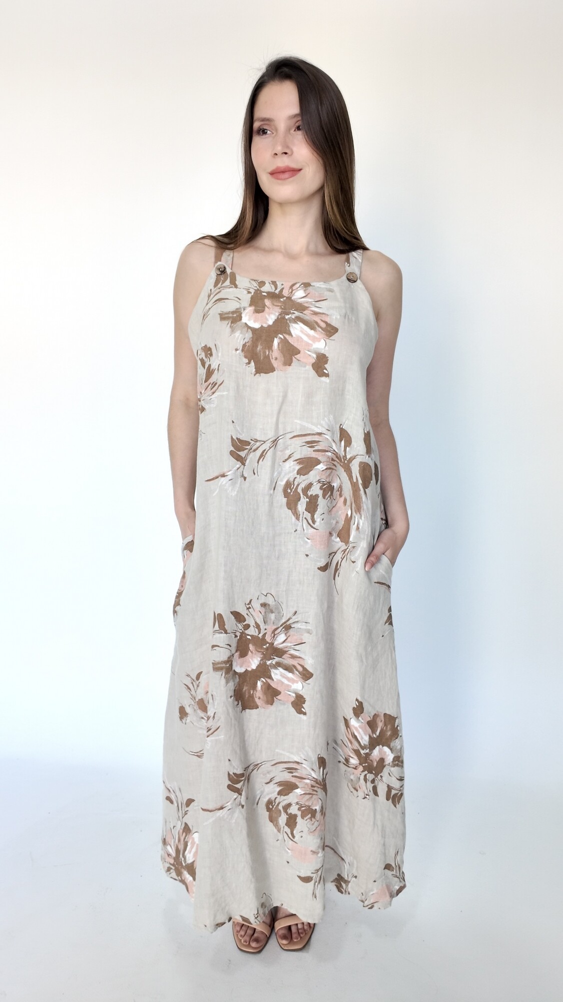 Vestido Kael Beige