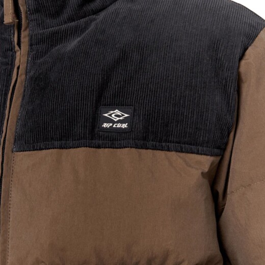 Campera Rip Curl Fade Out Cord Puffer - Marrón Campera Rip Curl Fade Out Cord Puffer - Marrón
