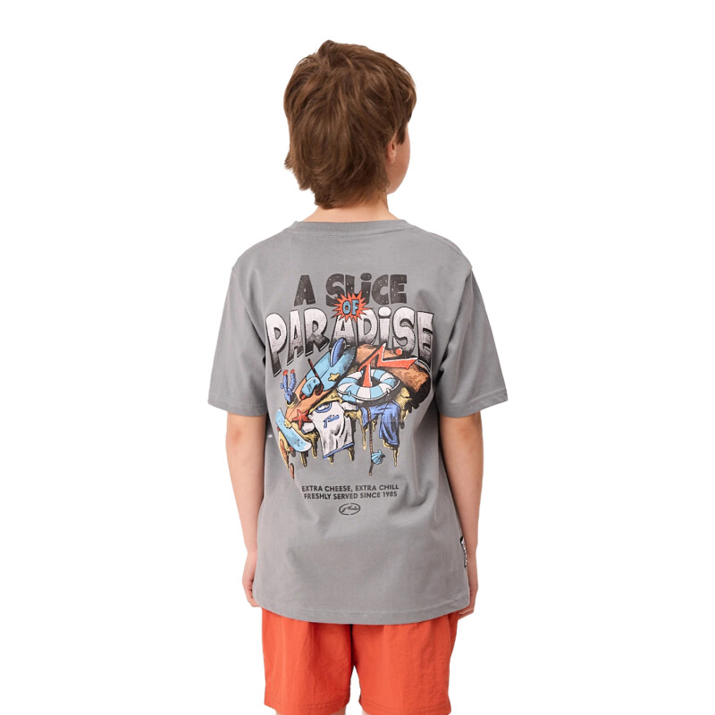Remera Rusty de niño Napoles - Gris Remera Rusty de niño Napoles - Gris
