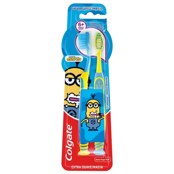 Cepillo Dental +6 Años (Minions o Liga de la Justicia) 2x1 - Colgate Cepillo Dental +6 Años (Minions o Liga de la Justicia) 2x1 - Colgate