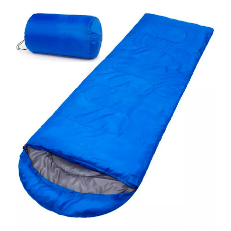 Sobre Saco de Dormir con Capucha 2.10Mt Camping Exterior Azul