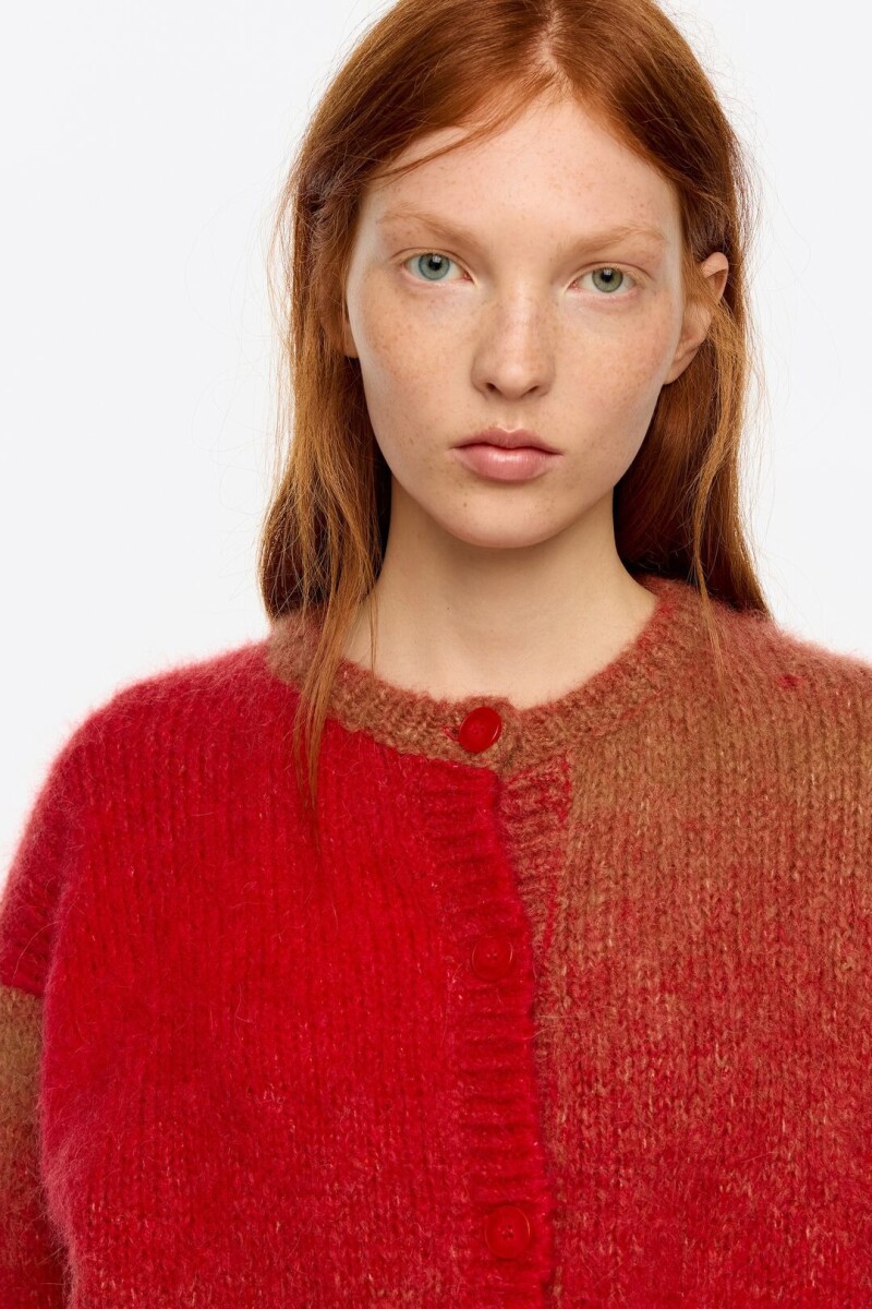 CARDIGAN Rojo