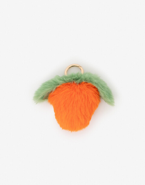 Llavero Llavero Y Bag Charm Frutilla - Combinacion Bicolor