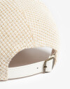 Caps Gorra De Lino Crudo - Blanco Crudo