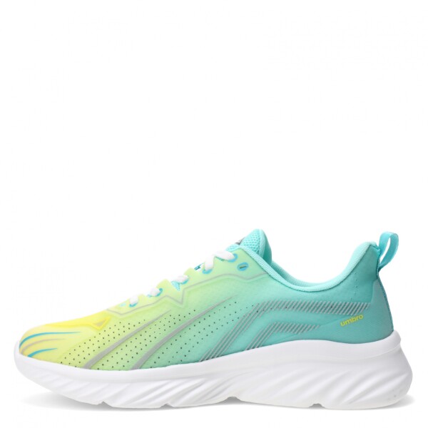 Championes de Hombre Umbro Biza Celeste - Verde Lima