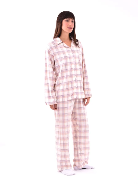 PIJAMA CONJUNTO PANTALON CAMISA VARIANTE 1