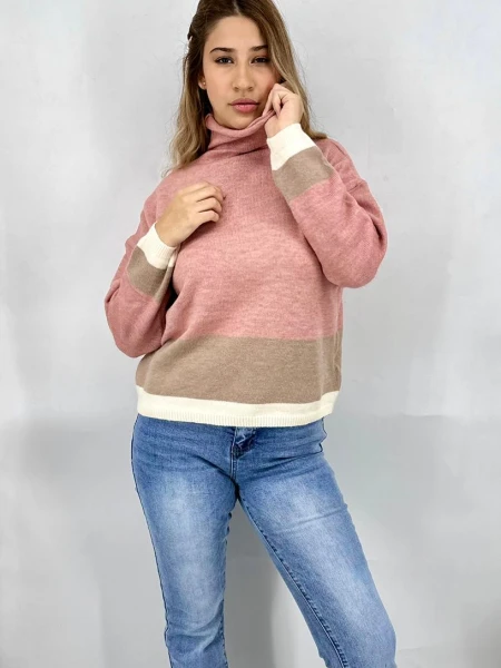 POLERA SLOWLY 2410 ROSADO