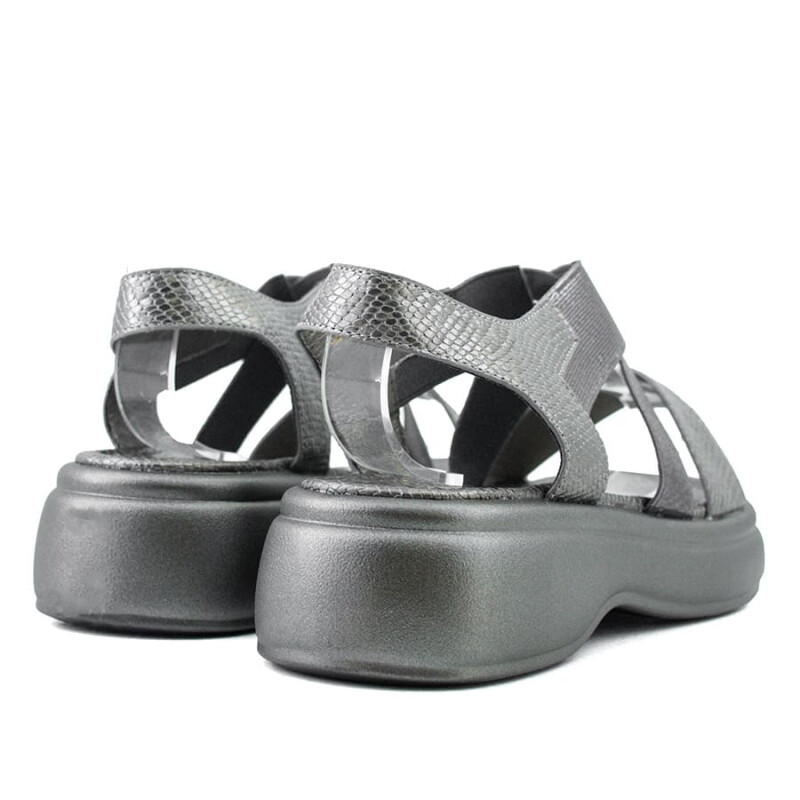 Sandalias Chill Sunday de Mujer - NH01W Plateado-gris