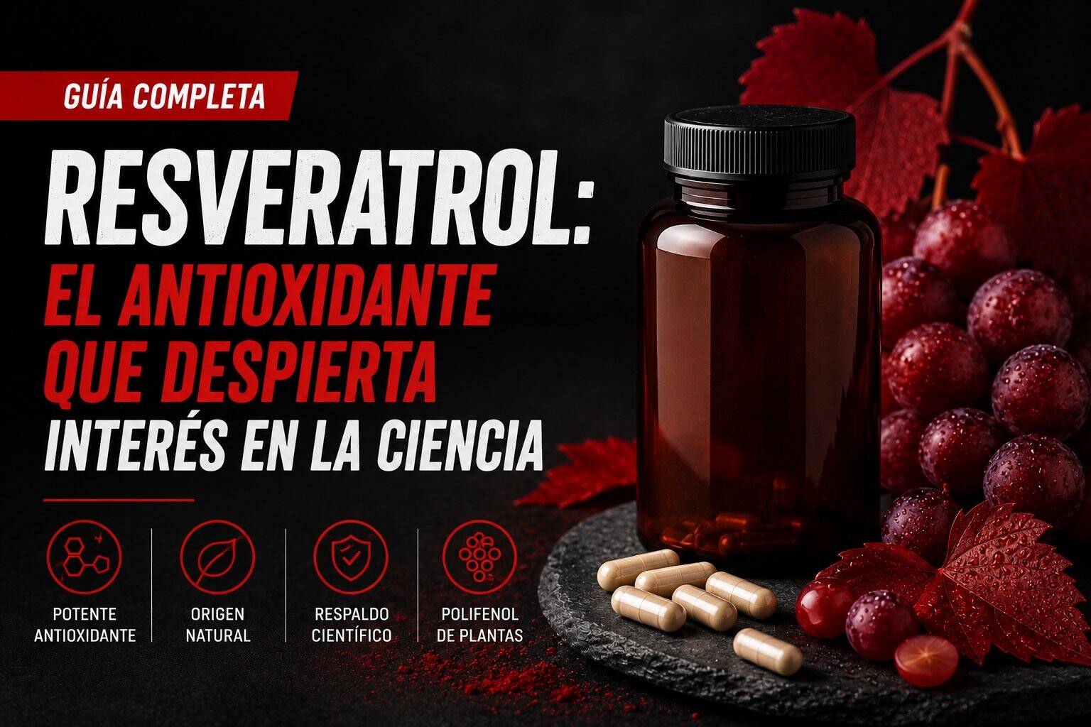 Resveratrol: mucho más que un antioxidante