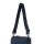 Bandolera Croco Azul