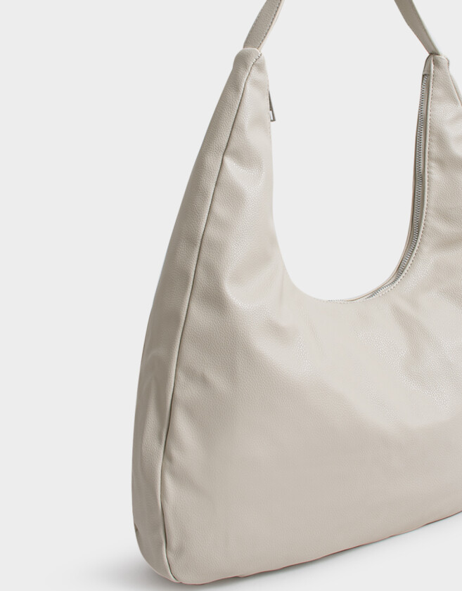 Mochilas Special Price Bandolera Hobo Crudo - Blanco Crudo
