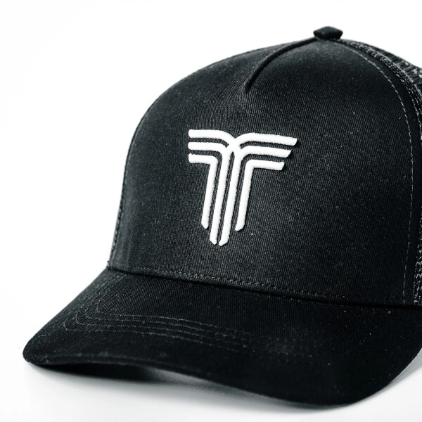 Gorro Tiffosi c/Bordado T Negro - Blanco