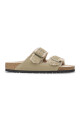 Sandalia Arizona Shearling Leve - Regular Taupe