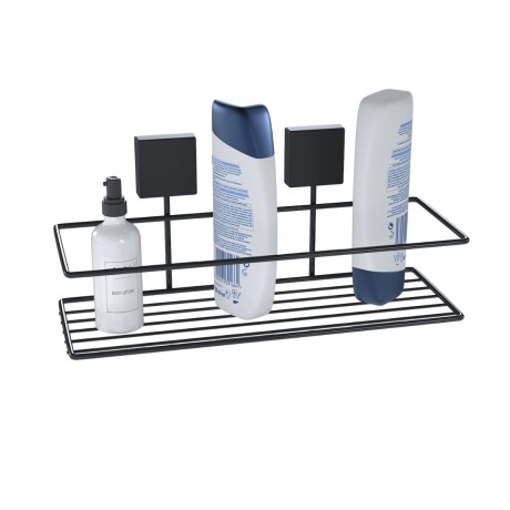 Soporte para shampoo simple NEGRO