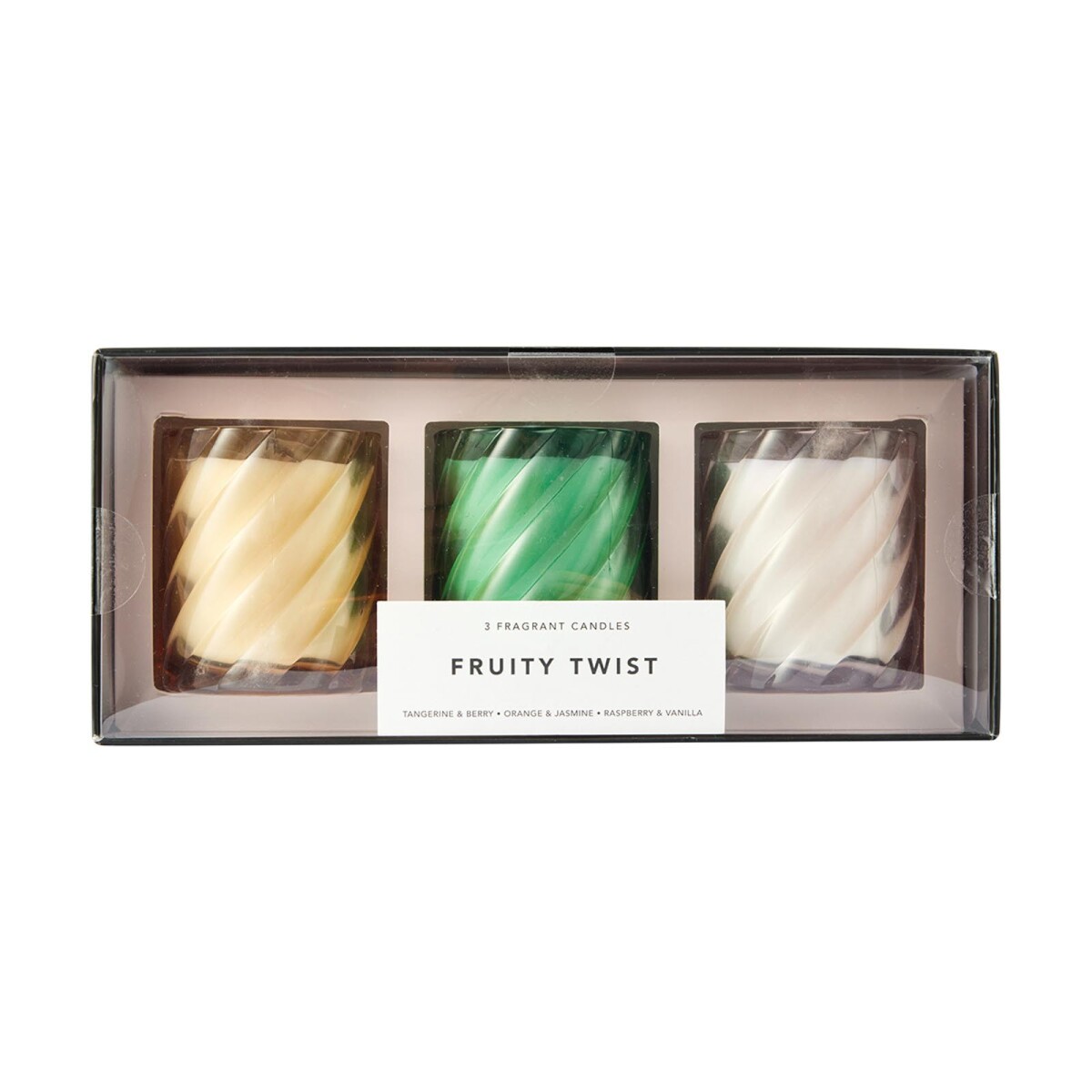 SET - 3 VELAS 43273942 MULTICOLOR VIDRIO 43273942 