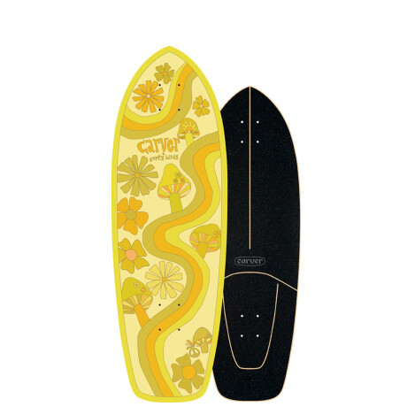 Deck Carver Raw Trippy Hippy 30.25¨ (Sólo tabla) Deck Carver Raw Trippy Hippy 30.25¨ (Sólo tabla)