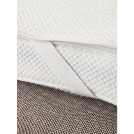 Sábana impermeable VIDA 140x200 Jacquard Blanco