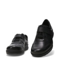 Zapatos de Mujer Lombardino Casual Mery Negro (Nobuk)