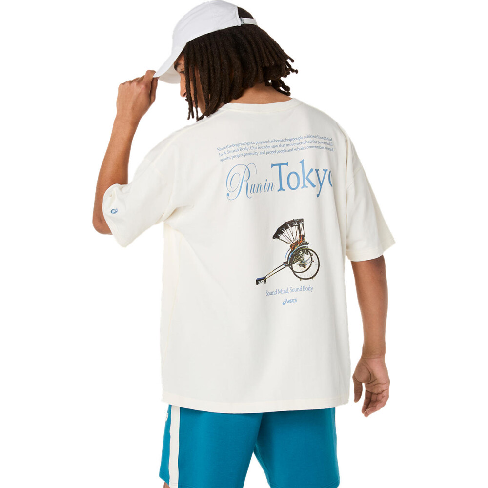 Polo Training Heritage Heavy Cotton Run City Tee Unisex Cream/tokyo