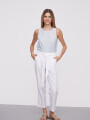 Pantalon Souza Blanco